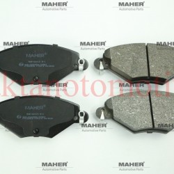 FREN BALATA C5 II 04-08 / C5 I 01-04 2.0 16V  FİŞLİ ÖN